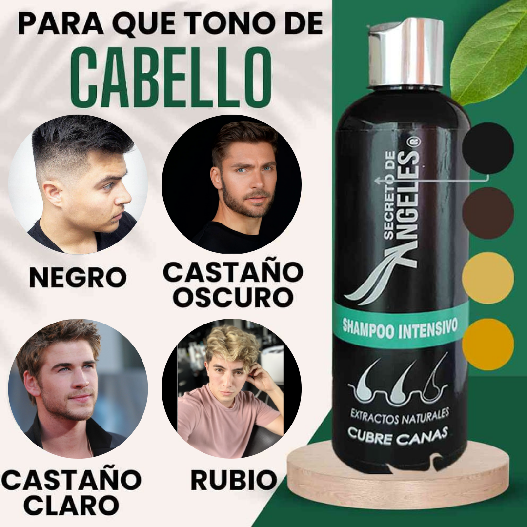 Shampoo Cubre Canas + Colágeno & Exfoliante GRATIS