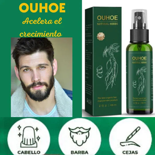 Spray Capilar OUHOE – Crecimiento Acelerado y Anticaída